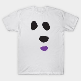 Polar Bear Lipstick purple T-Shirt